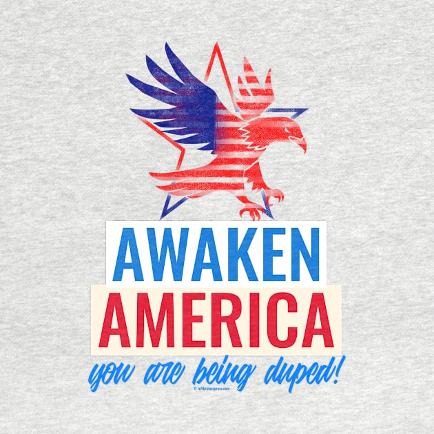 Awaken America Flying Eagle by LeftBrainExpress